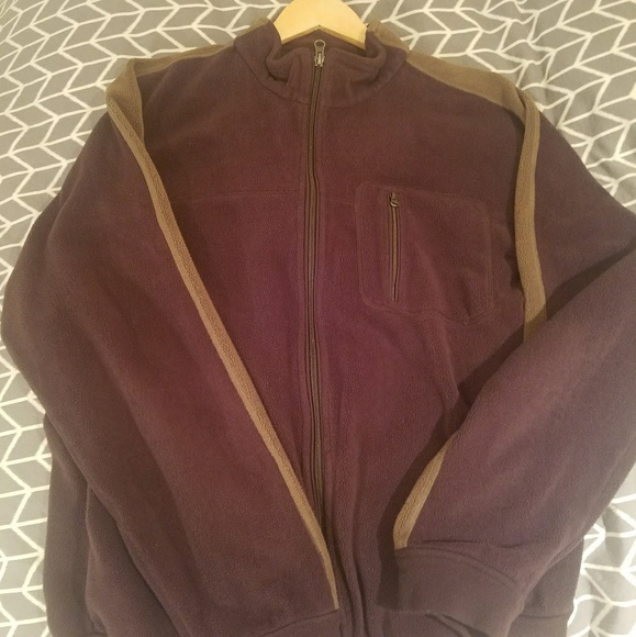 Toad & Co. mens zip up fleece jacket -soft! - Picture 4 of 5